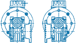 мотор-редукторов Varvel SRT